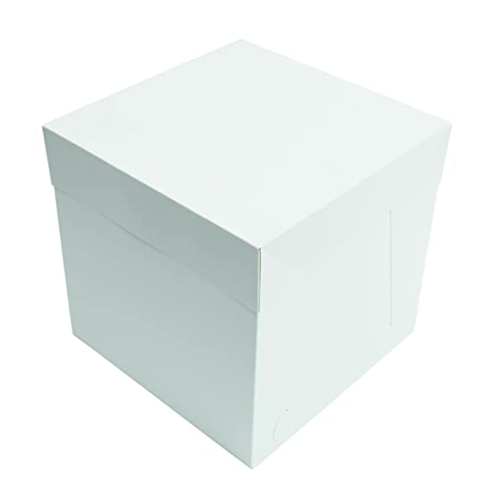 Culpitt 10" White Tall Cake Box, Pack Of 10, 254 X 254 X 254mm (10 X 10 X 10''), Ideal