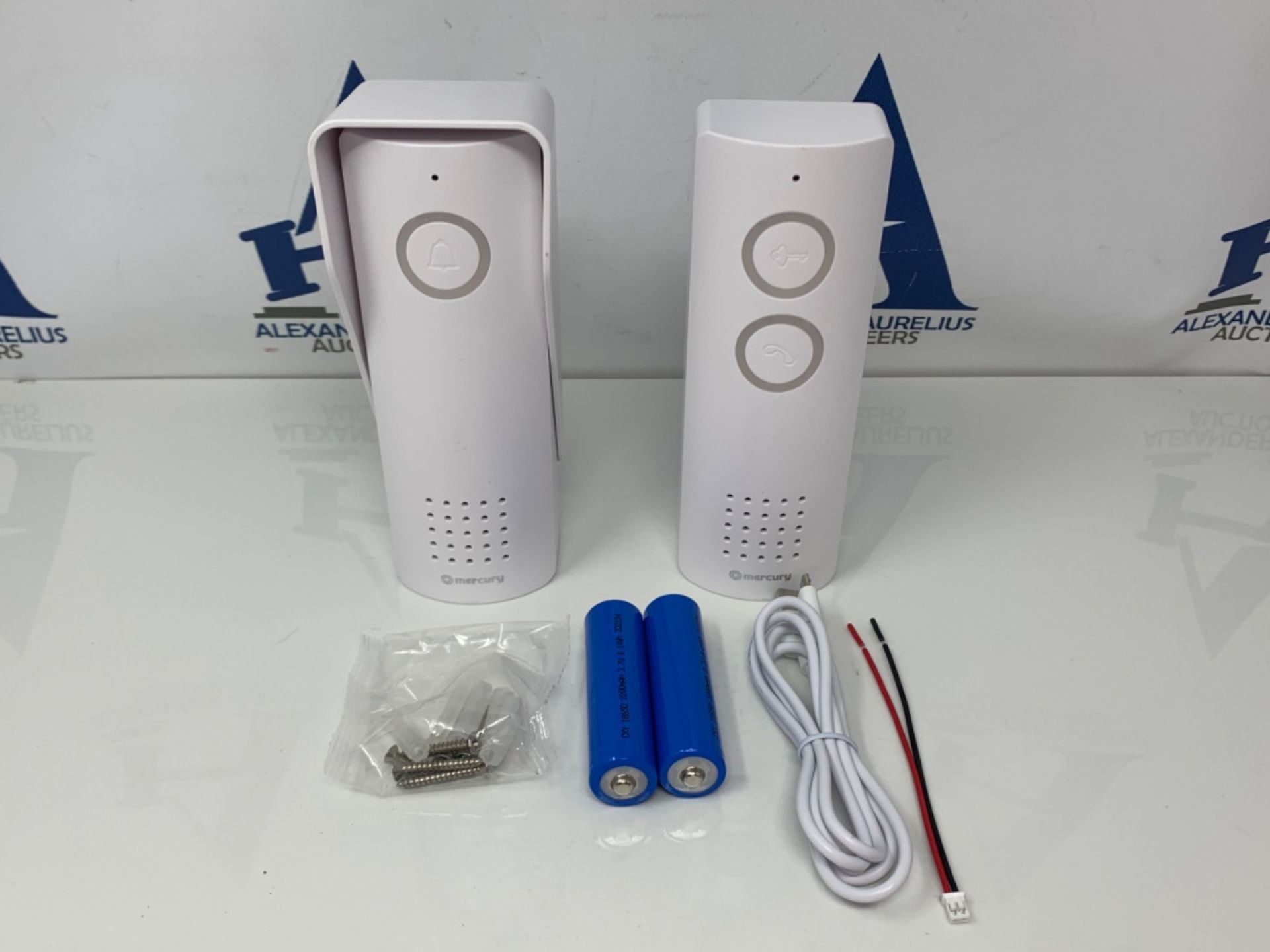 RRP £79.00 Mercury Wireless Digital Intercom/Doorbell | 2.4Ghz, White - Image 3 of 3