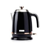 Haden Salcombe Black Kettle Electric - Energy Efficient Kettle- Boil Dry Protection -