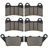 Cnornus Front and rear brake pads suitable for G 650 2007-2009 / F800 R F800R 2009-201