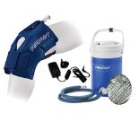 RRP £188.00 Aircast Knee Cryo Cuff with Powered Cooler Small