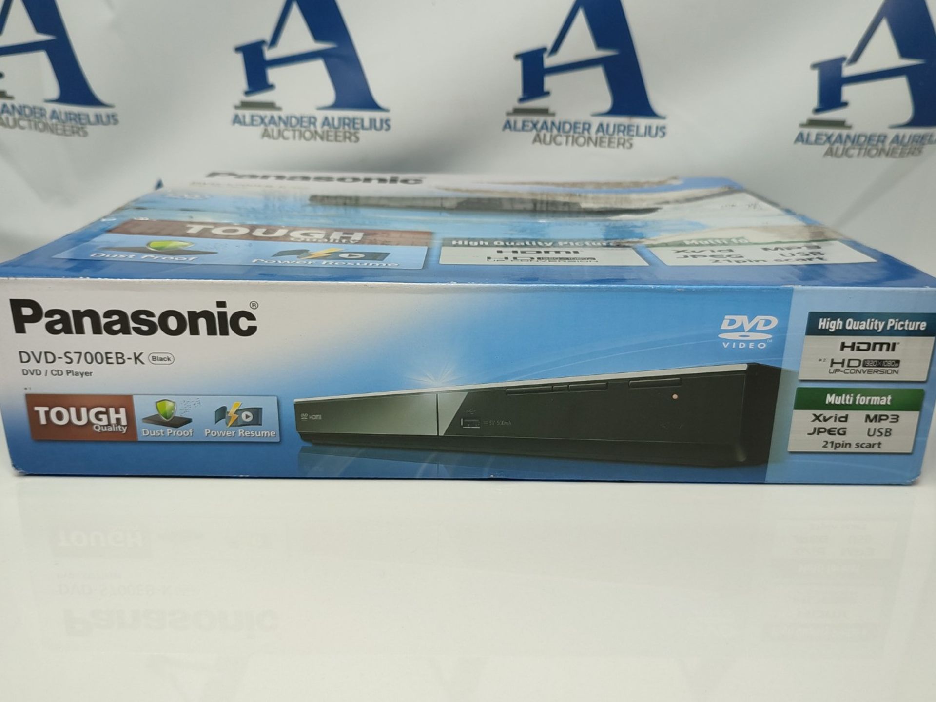 Panasonic DVD-S700EB-K DVD Player with Multi Format Playback - Image 2 of 3