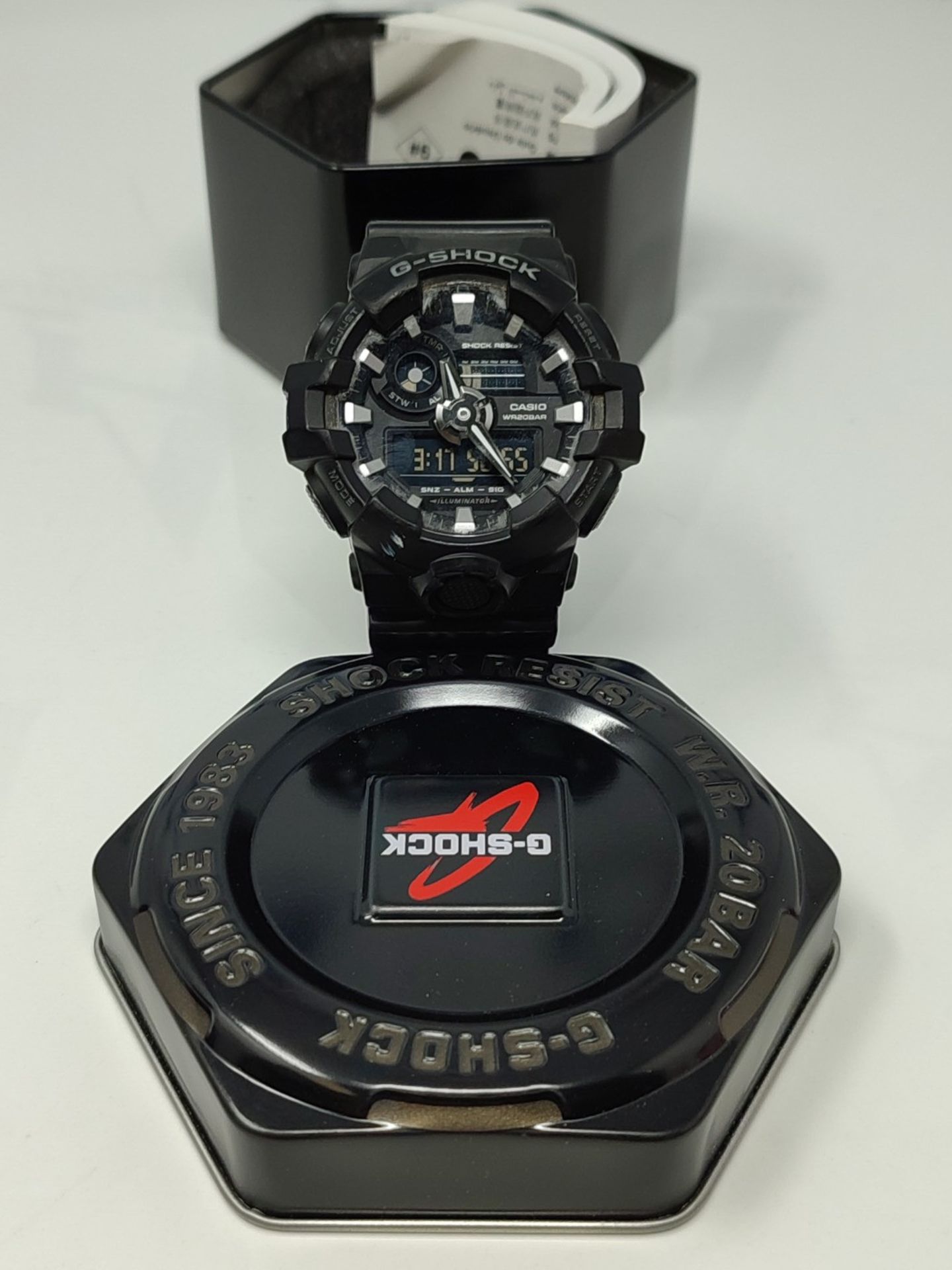 RRP £89.00 Casio G-Shock Men's Watch GA-700-1BER - Image 2 of 3