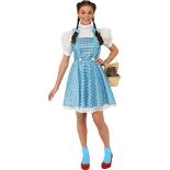 Rubie's Official 887378 Wizard of Oz - Dorothy Costume - Teen - Blue/white