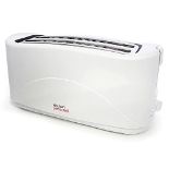 KitchenPerfected 4 Slice Long Slot Toaster - White - E2112WH