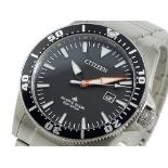 RRP £179.00 Citizen Men's Eco-Drive Divers Bracelet Watch.