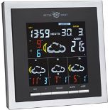 RRP £57.00 TFA Dostmann 35.5057 Helios Color weather station, for indoors and outdoors with radio