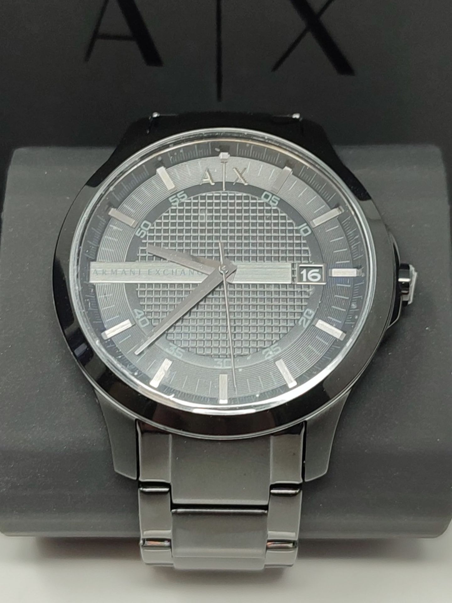 RRP £199.00 Armani Exchange Watch Set for Men, Three-Hand Date Movement Stainless Steel Watch and - Image 3 of 3