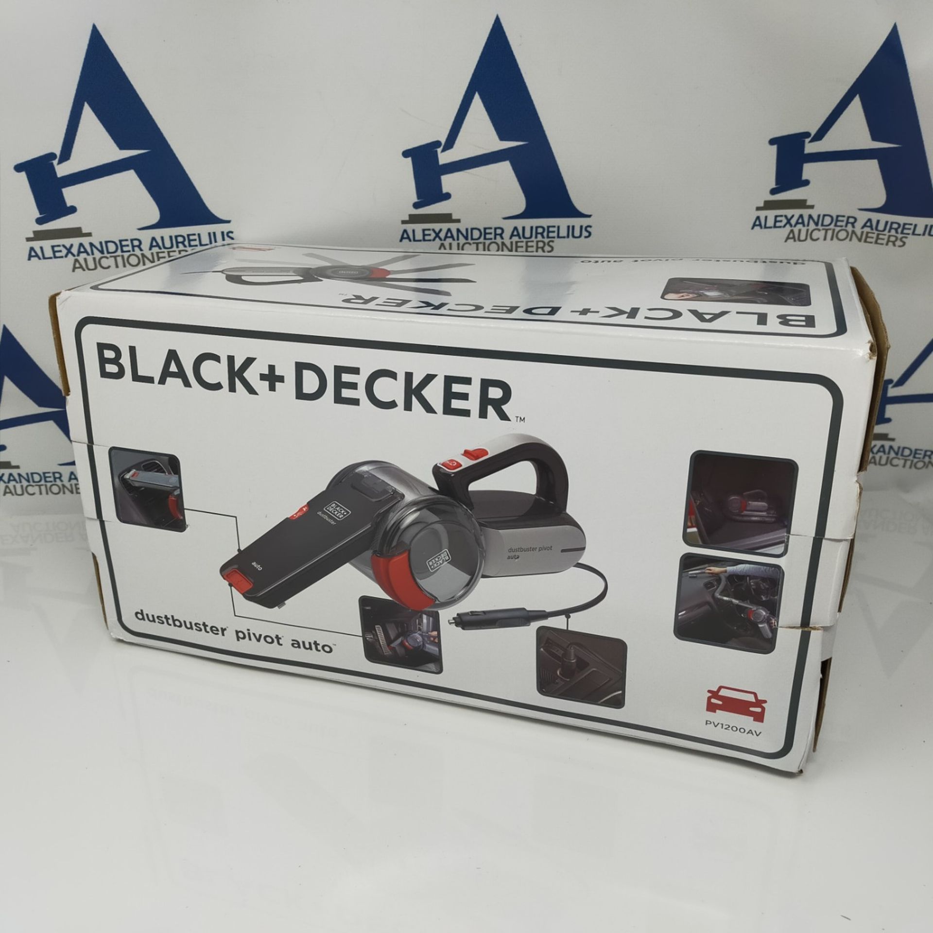 BLACK+DECKER PV1200AV-XJ Car Vac, Grey/Red - Image 2 of 3