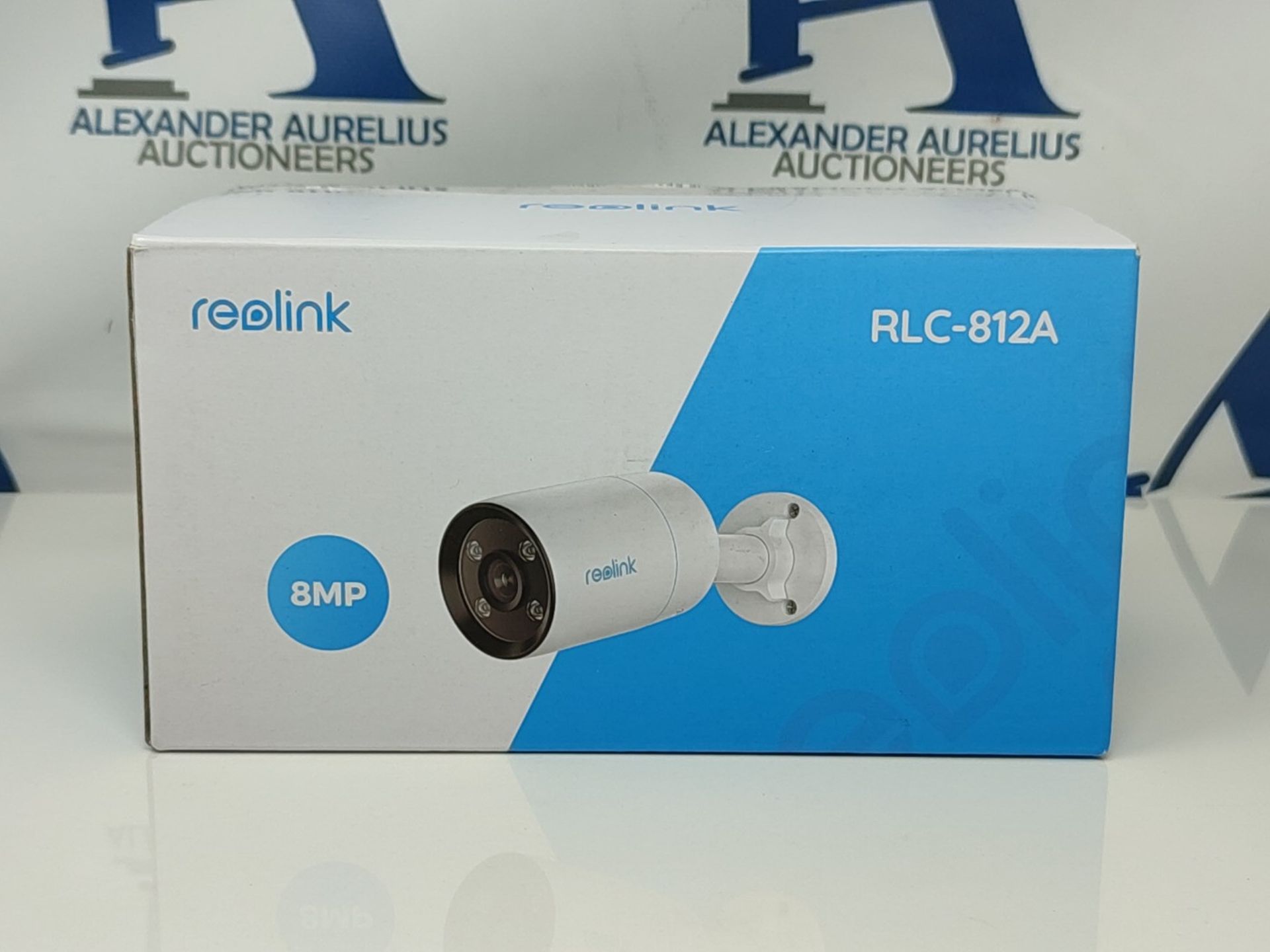 RRP £63.00 Reolink 4K PoE CCTV Security Camera Outdoor with Smart Human/Vehicle Detection, Color - Image 2 of 3