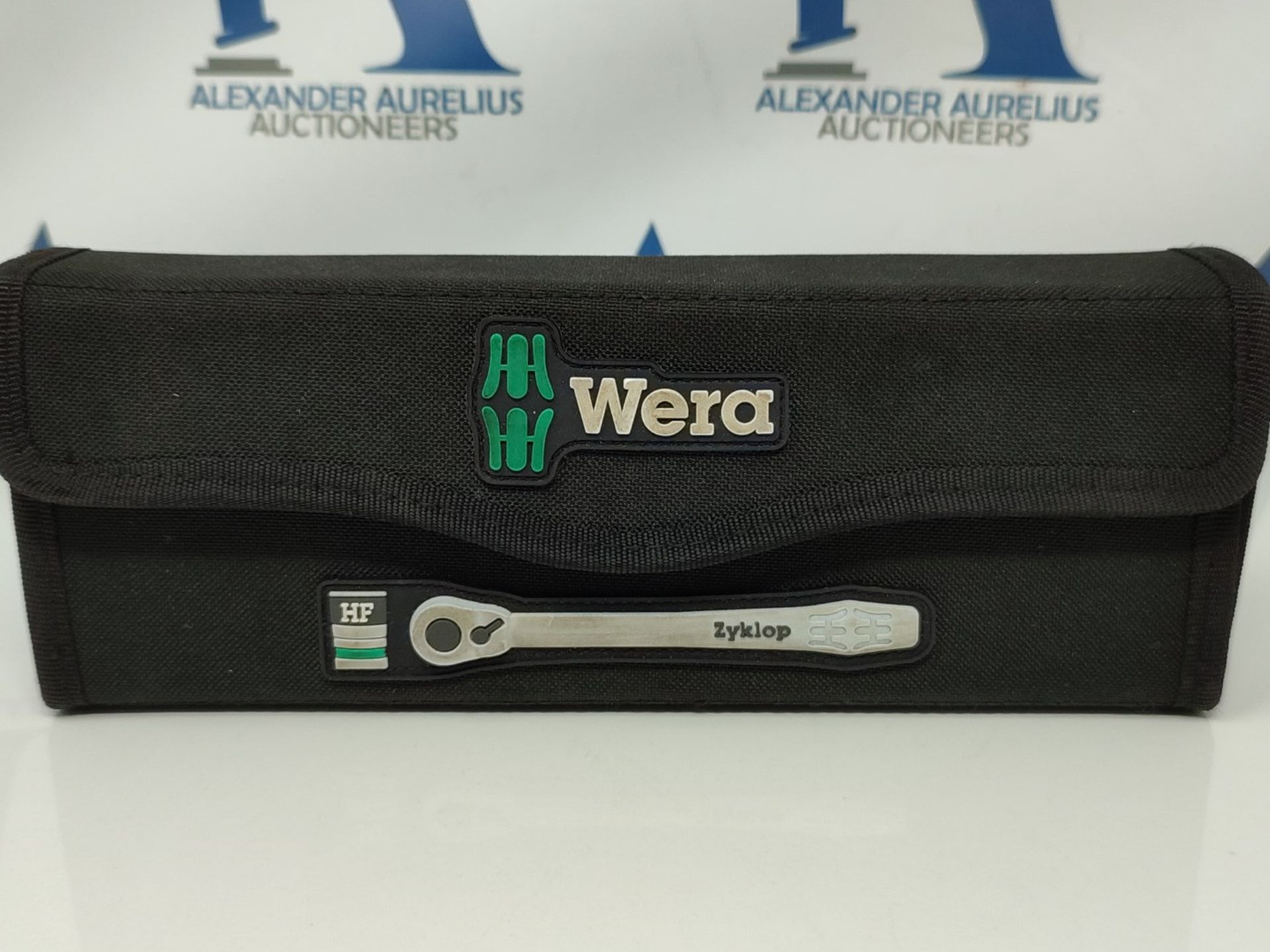 RRP £79.00 Wera 05004018001 8100 SA 8 Zyklop Metal Ratchet Set with switch lever, 1/4" drive, met - Image 3 of 3