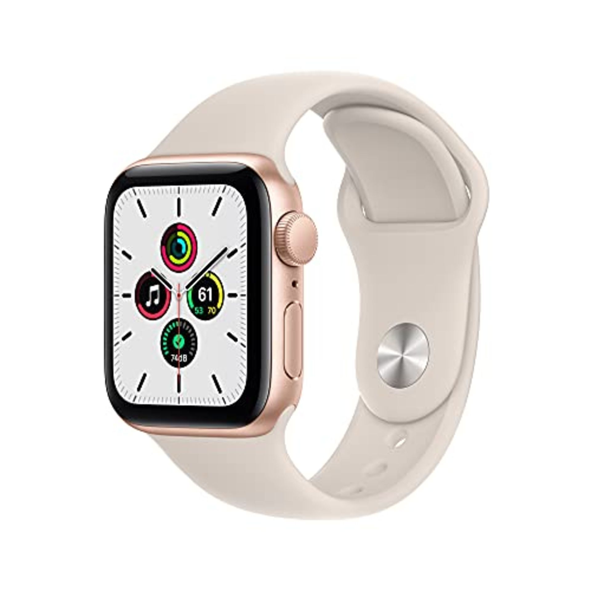 RRP £238.00 [INCOMPLETE] Apple Watch SE (1st generation) (GPS, 40mm) Smart watch - Gold Aluminium - Image 7 of 12
