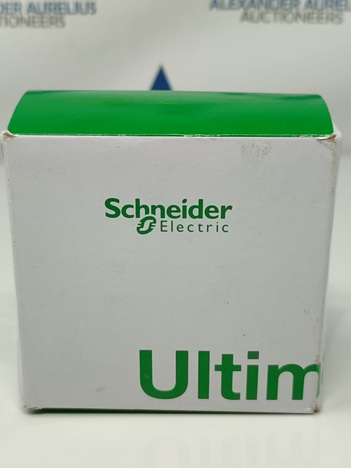 RRP £53.00 Schneider Electric Ultimate Screwless Flat Plate - Double 2 Way Dimmer Light Switch, M - Image 2 of 3