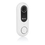 Byron Wired Smart Wi-Fi Video Doorbell, Free App, Full HD 1080p Camera, Two Way Talk,