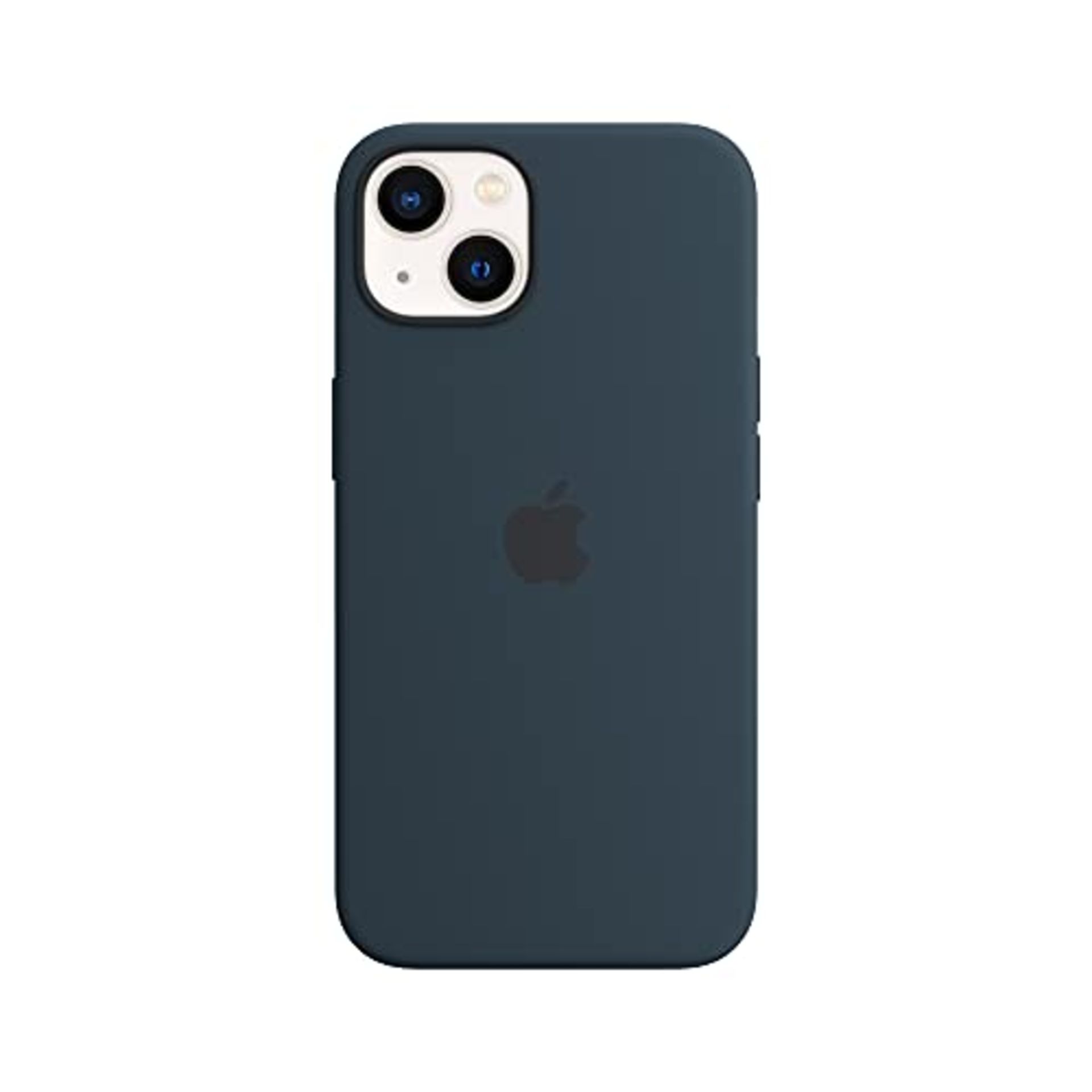 Apple Silicone Case with MagSafe (for iPhone 13) - Abyss Blue