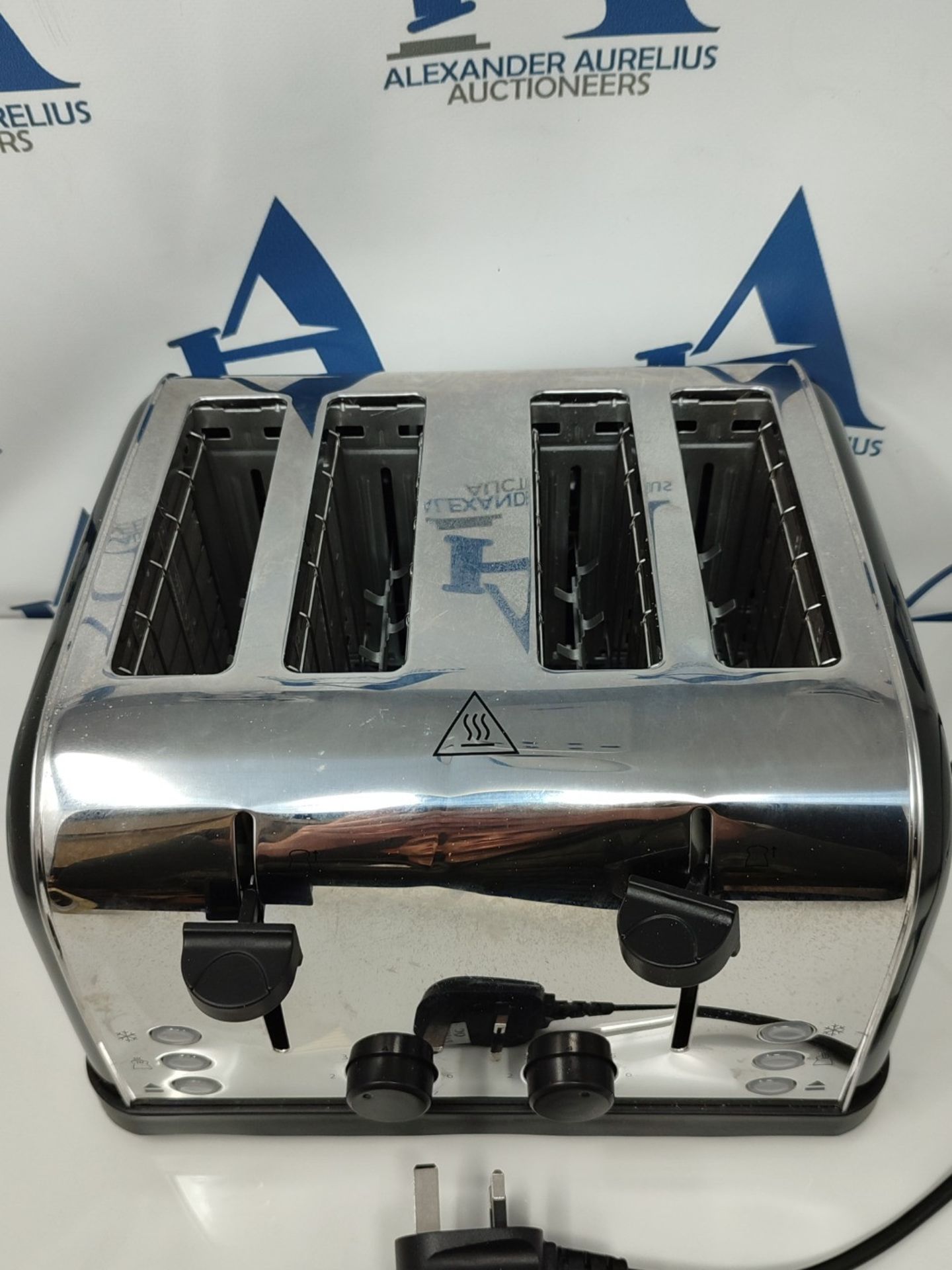 Russell Hobbs 28360 Stainless Steel Toaster, 4 Slice with Variable Browning Settings a - Image 3 of 3