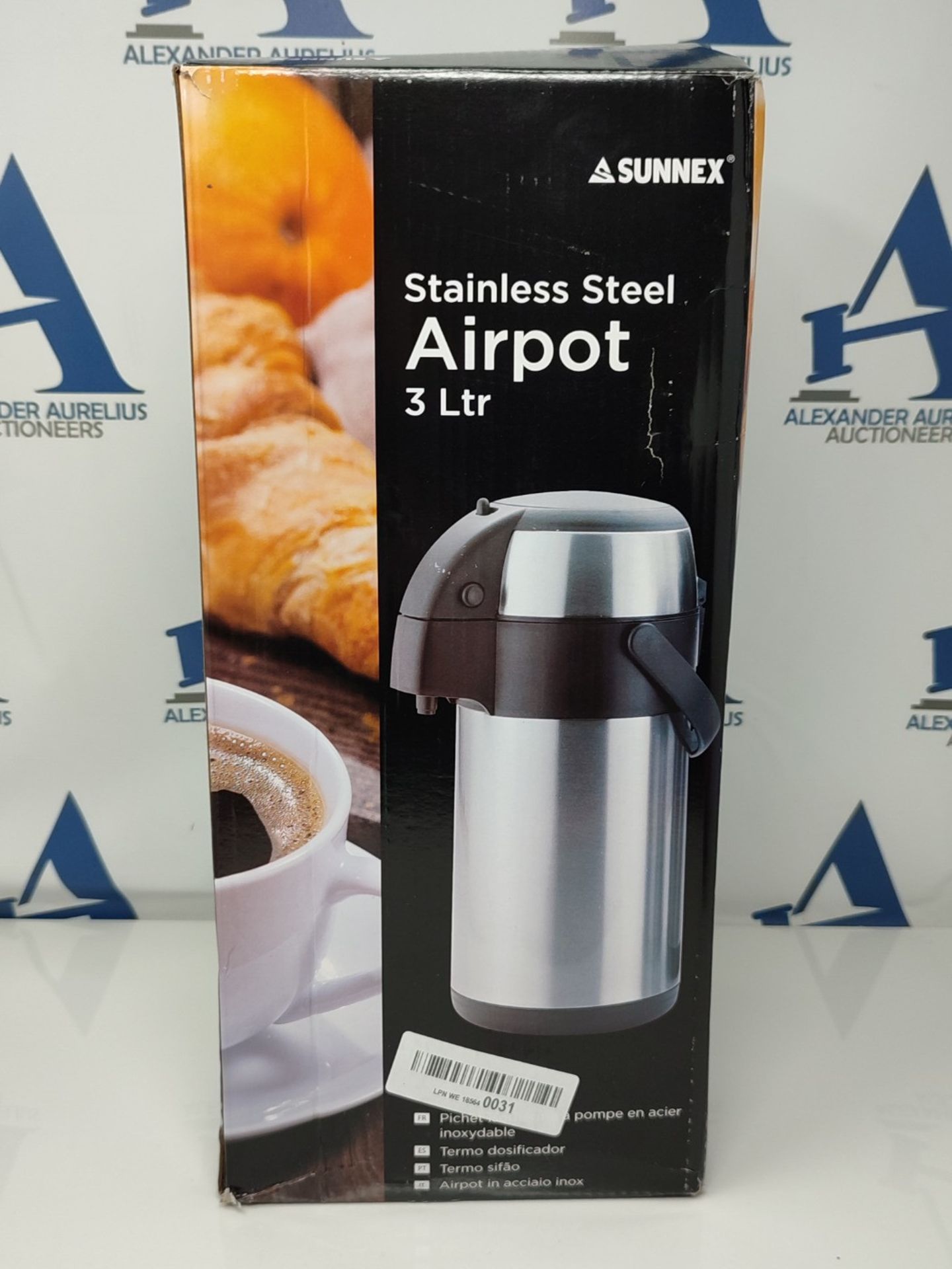 Zodiac ZODC10007-3 Airpot Stainless Steel 3.0 LTR - Image 2 of 3