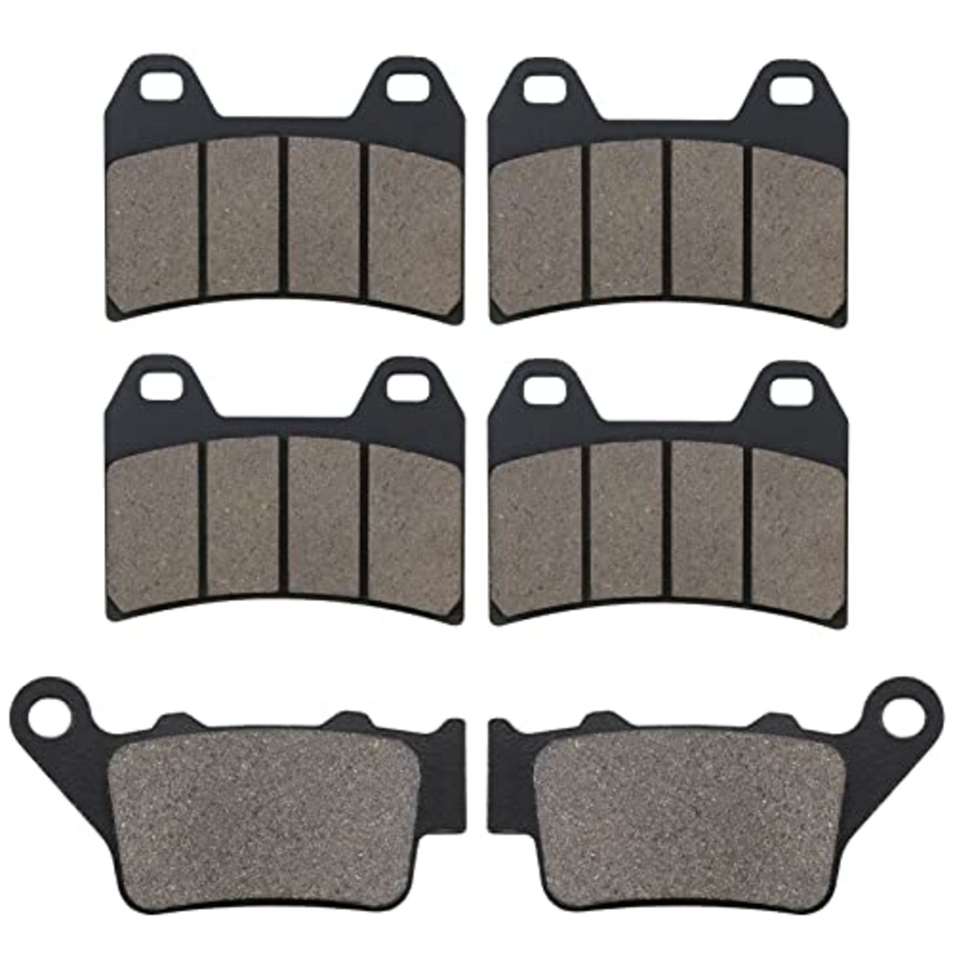 Cnornus Front and rear brake pads suitable for G 650 2007-2009 / F800 R F800R 2009-201