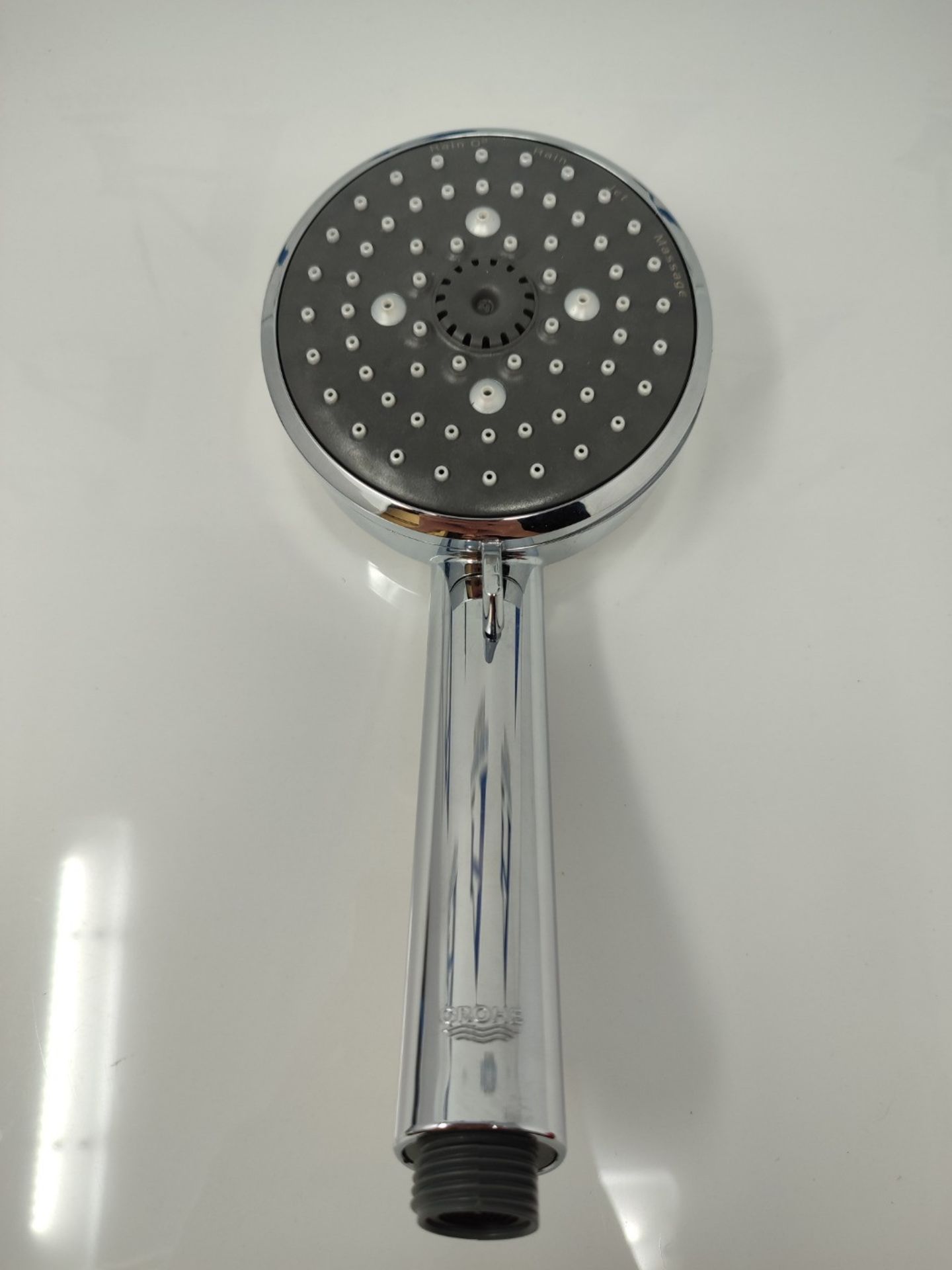 GROHE Vitalio Comfort 100 - Hand Shower 10cm with 4 Spray Options (Rain O², Rain, Mas - Image 3 of 3