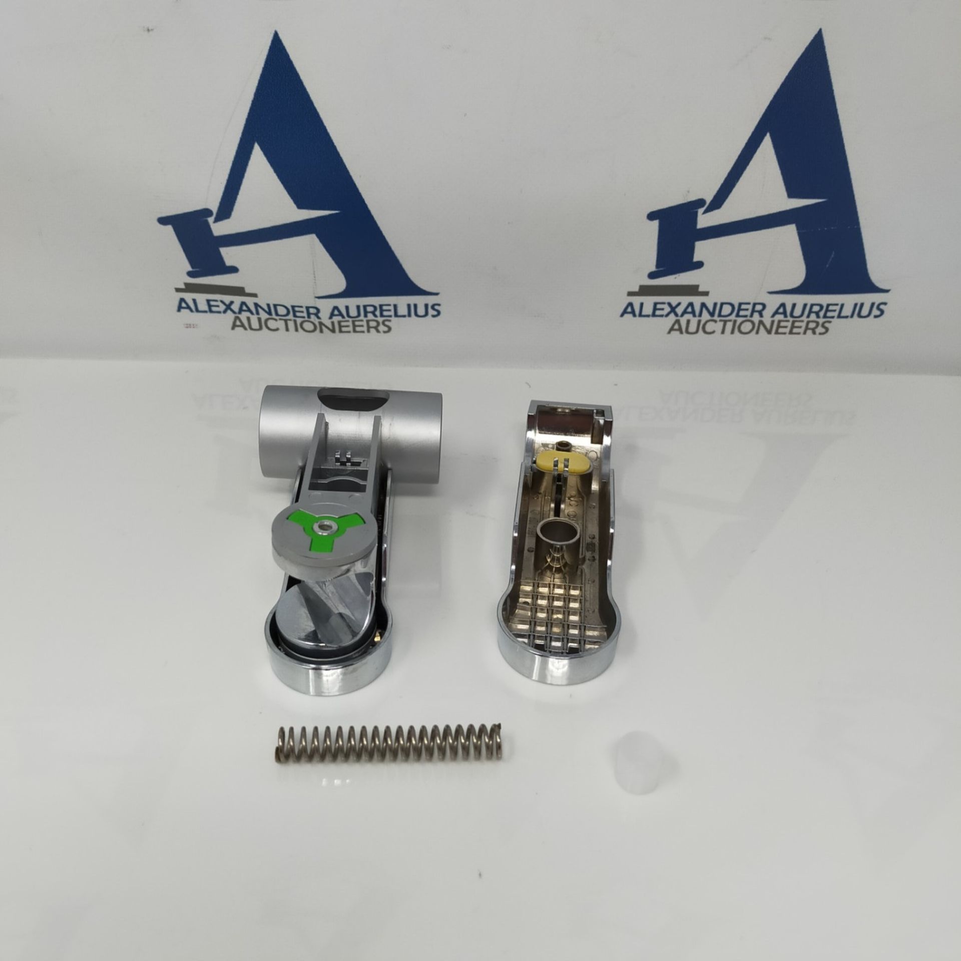 Aqualisa Pinch Grip sliding handset holder - 25mm - Chrome/Grey - Image 2 of 2