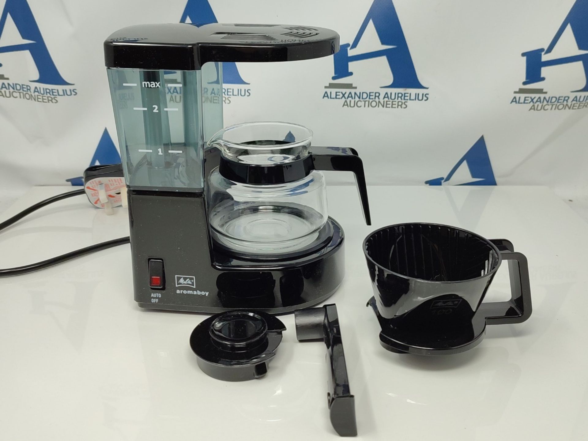 Melitta 6707286 Aroma Boy Filter Coffee Machine,0.34 liters, 500 W, Black - Image 3 of 3
