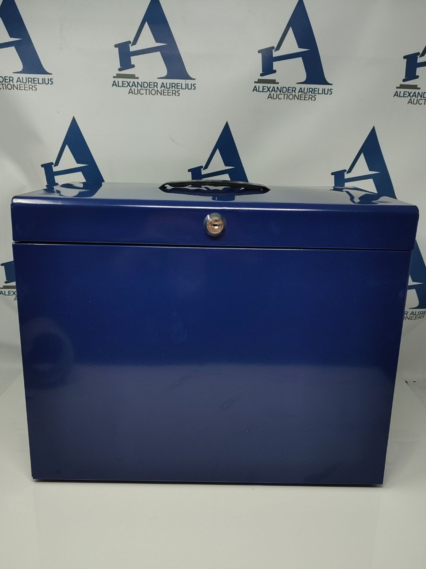 Cathedral Metal A4 File Box - Blue Home - Image 3 of 3