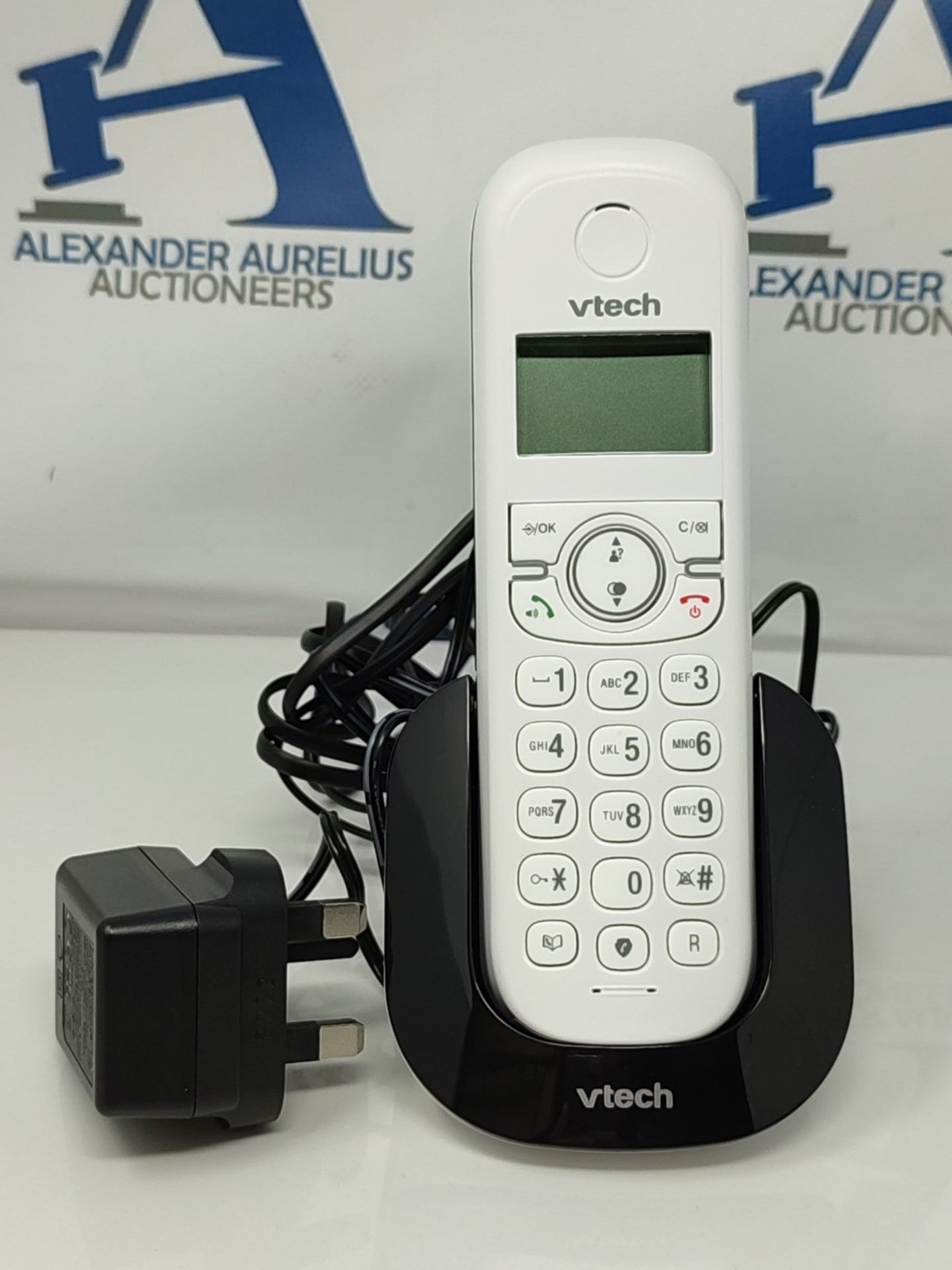 VTech CS1500 Dual-Charging DECT Cordless Phone with Call Block, Caller ID/Call Waiting - Image 3 of 3