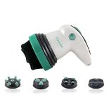 Beper, Green/White/Black 40.500 Anti-Cellulite Massager Woman 4 in 1, Infrared Massage