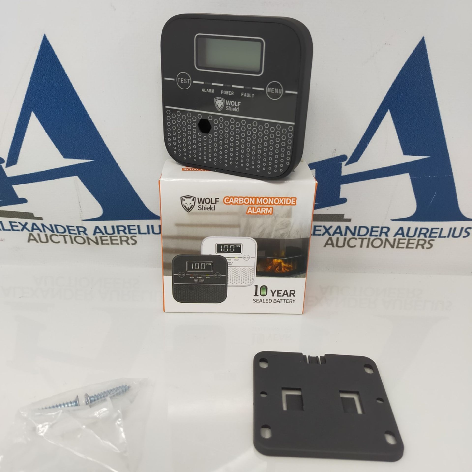 Wolf Shield Carbon Monoxide Detector 10 Year Sealed Battery |Portable Alarm|EN50291:20 - Image 2 of 3