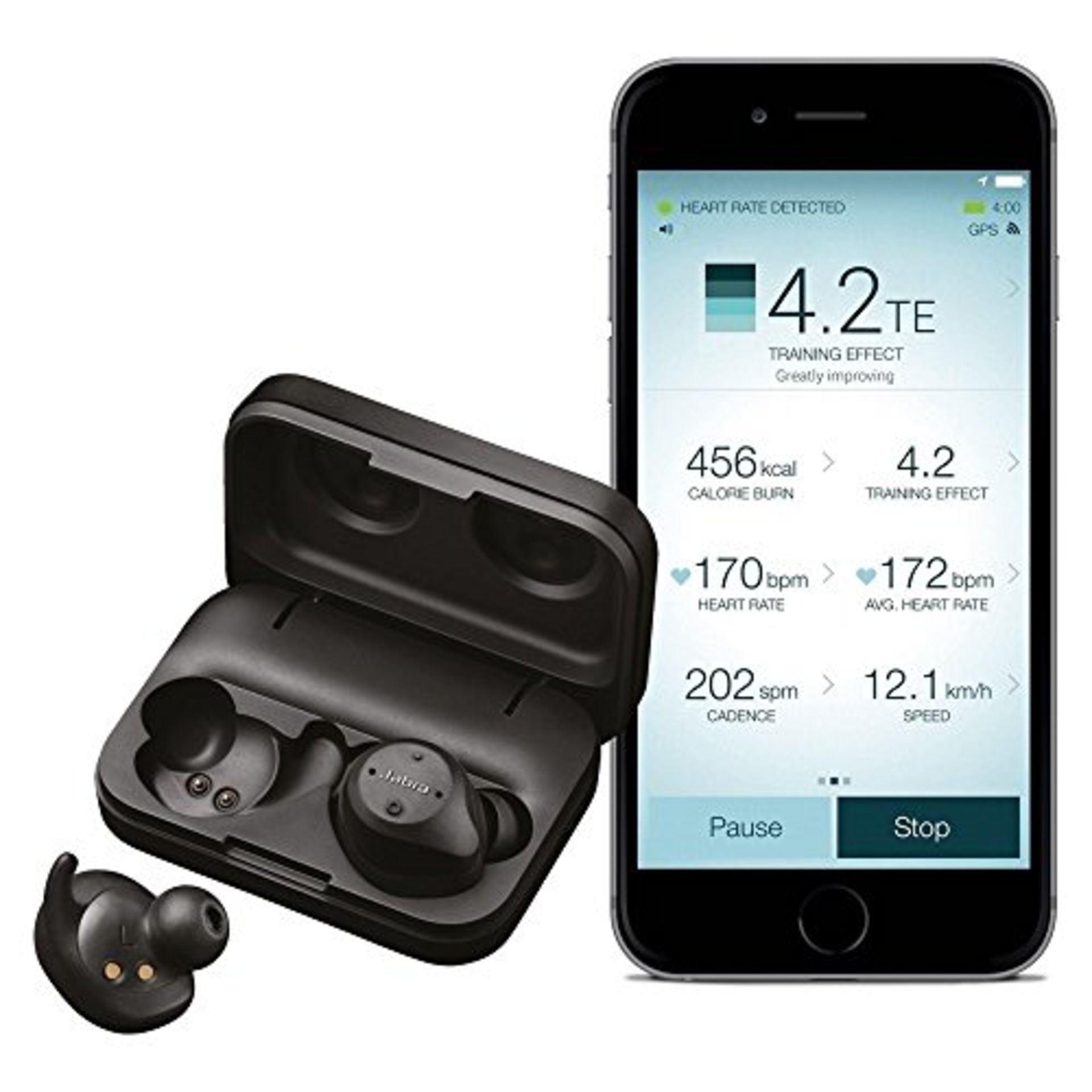 RRP £199.00 Jabra Elite Sport True Wireless Bluetooth Waterproof Fitness and Running Earbuds with