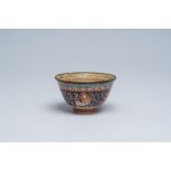 A Chinese Thai market Bencharong bowl, 19th C.