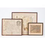 A varied collection of three maps relating to Brabant, Sluis and the County of Artois, 17th C.