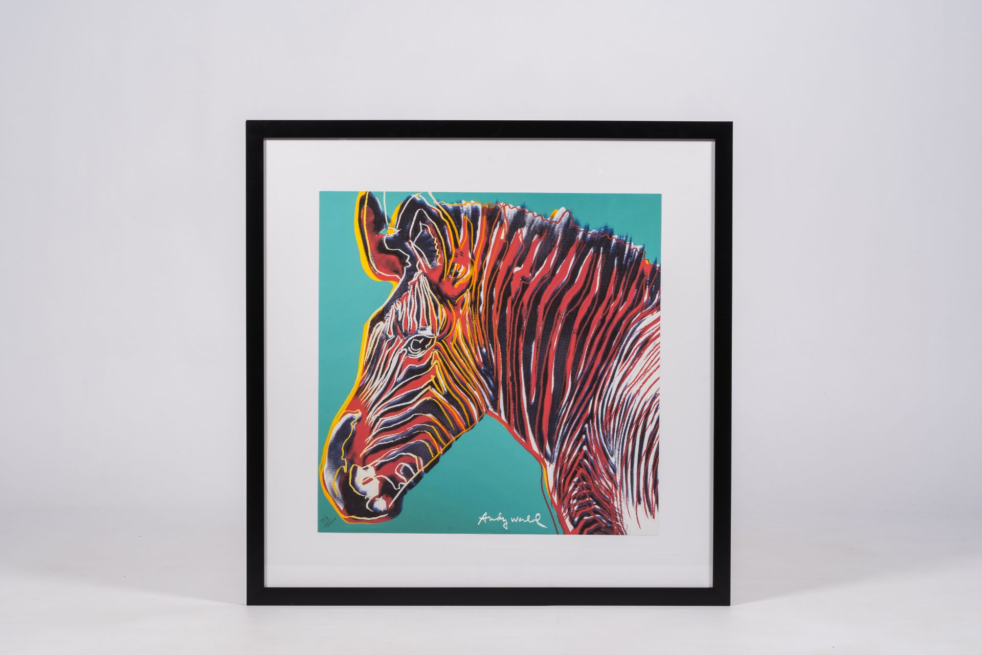 Andy Warhol (1928-1987, after): 'Grevy's Zebra', multiple, ed. 159/2400 - Image 2 of 5