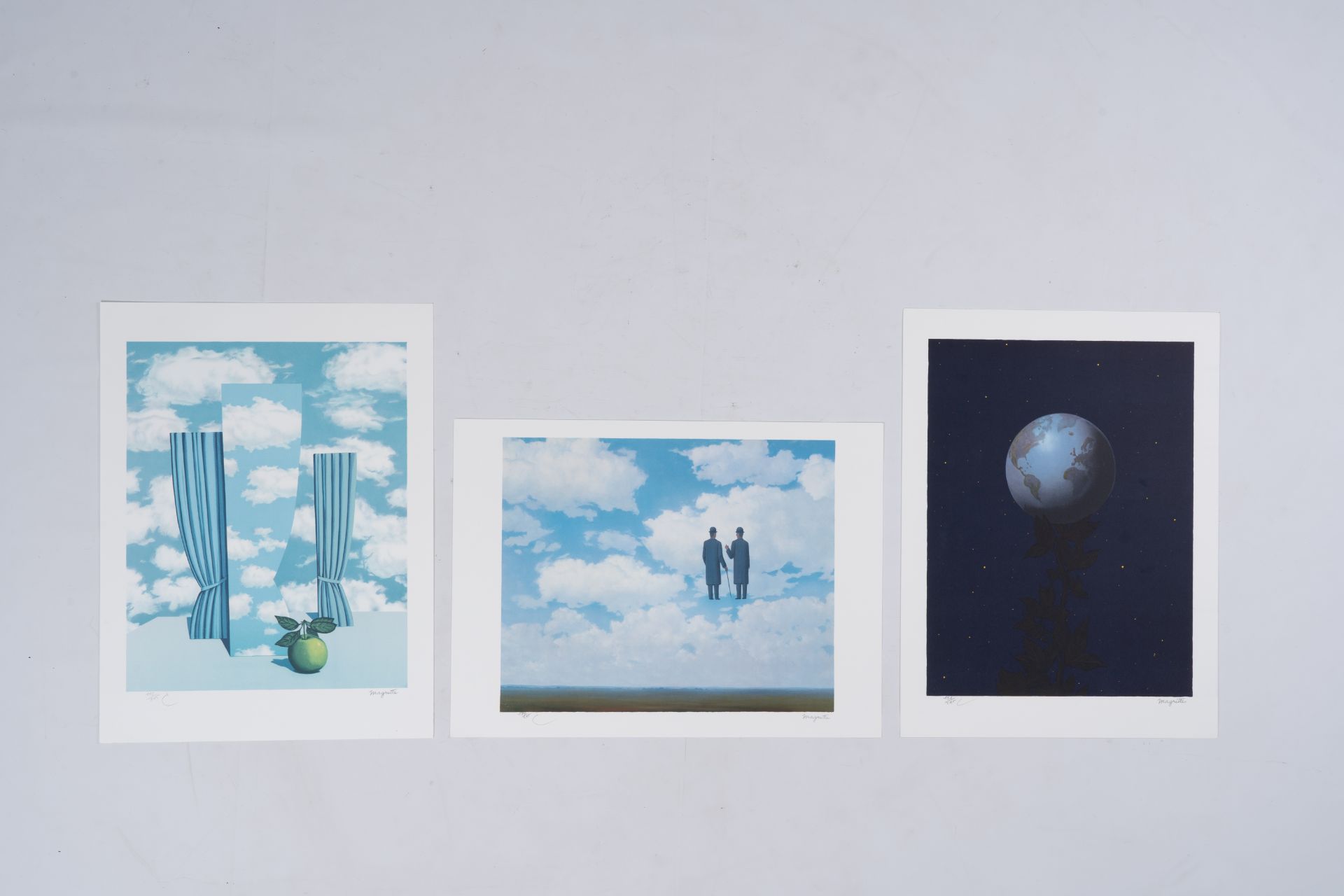 Rene Magritte (1898-1967, after): 'Lithographies IV', ten lithographs in colours, dated 2010 and 201 - Image 10 of 22
