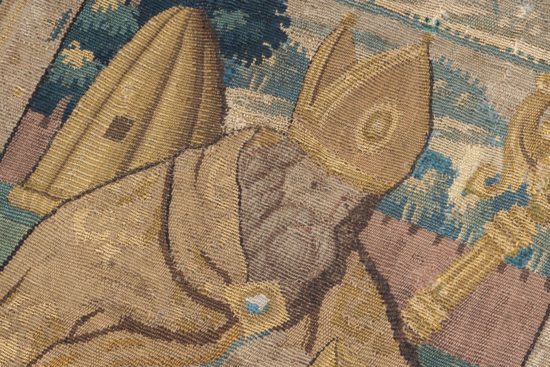 Two wall tapestries and a fragment with religious scenes, Flanders and England, 17th C. - Image 5 of 5