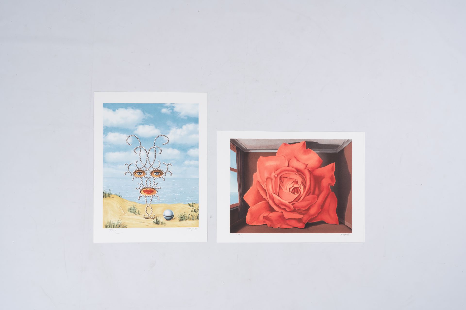 Rene Magritte (1898-1967, after): 'Lithographies IV', ten lithographs in colours, dated 2010 and 201 - Image 19 of 22