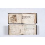 Desire Mergaert (1829-1890): Two sketchbooks of his Italy trip, mixed media on paper, third quarter