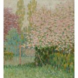 Guillaume Montobio (1883-1962): Floral splendor, oil on canvas, dated (19)18