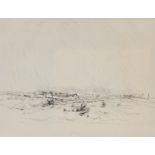 Rik Wouters (1882-1916): Coastal landscape, ink on paper