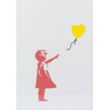 Banksy (1974, after): 'Girl with Balloon', multiple, ed. 50/150