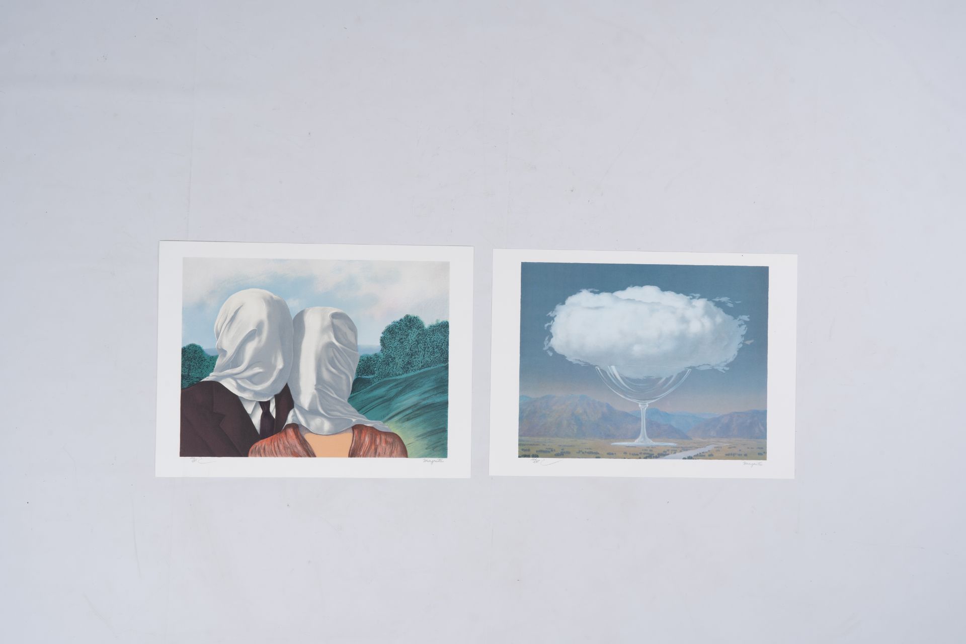 Rene Magritte (1898-1967, after): 'Lithographies IV', ten lithographs in colours, dated 2010 and 201 - Image 15 of 22