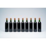 Nine bottles of Chateau Longueville, Pauillac-Medoc, Bordeaux, 1981