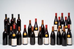 A varied collection of Barolo wines, consisting of 6 bottles of Angelo and Vigli, 10 bottles of Monf