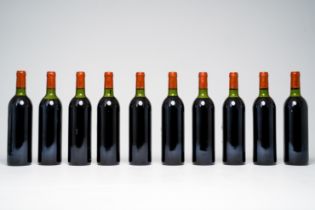 Ten bottles of Chateau Grand-Puy Ducasse, Pauillac, 1982