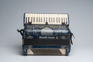 An Italian 'Fratelli Crosio' chromatic accordion with piano keyboard, ca. 1960/70