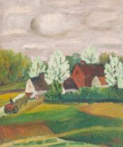 Jules De Sutter (1895-1970): The return of the land, oil on canvas