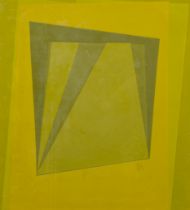 Gilbert Swimberghe (1927-2015): Abstract composition (2/2), gouache on paper, dated 1968