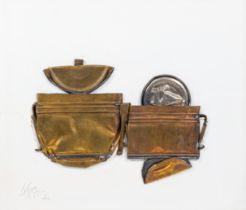 Cesar (1921-1998): 'Nature morte', mixed media, Nice, dated 1972