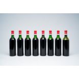 Eight bottles of Chateau Pontet Canet, Pauillac, Cruse et Fils Freres, 1970