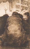 Jules De Bruycker (1870-1945): 'Theatre Tenor', etching, [1907]